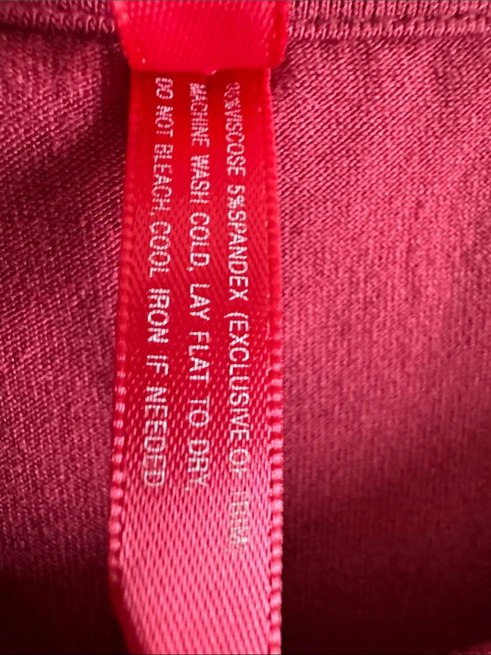 Ruby Ribbon Raspberry Ruffle, Layered Hem, 3/4 Sleeve Blouse, LIKE NEW - Picture 4 of 4